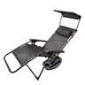 Cadeira Espreguiçadeira Reclinavel Praia Verao Piscina Lazer Sol Gravidade Zero Dobravel Resistente  - 18
