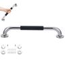 Barra de Apoio Inox 60cm Suporte Antiderrapante Banheiro Box Idoso Criança Gestante Cadeirante Escad - 1