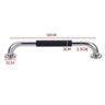 Barra de Apoio Inox 60cm Suporte Antiderrapante Banheiro Box Idoso Criança Gestante Cadeirante Escad - 5