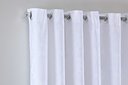 Ver imagem 4 de Cortina Jacquard Luxo em Tecido Semi Blackout Sala 2,70x1,80:branco