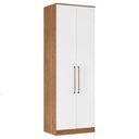 Ver imagem 3 de Armario C/ Maleiro Irlanda Amendola/Branco - Demóbile