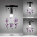 Ver imagem 1 de Lustre Acrílico Cristal para Quarto de Criança Bebe 25 Cm de Altura - Transparente