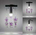 Ver imagem 1 de Lustre Acrílico Cristal para Quarto de Criança Bebe 25 Cm de Altura - Transparente