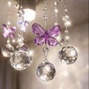 Ver imagem 4 de Lustre Acrílico Cristal para Quarto de Criança Bebe 25 Cm de Altura - Transparente