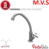 Torneira Cozinha Modelo de Mesa Bica Alta Móvel Linha Porto Belo 1/2'' Abs Cor Cinza Durín - 2