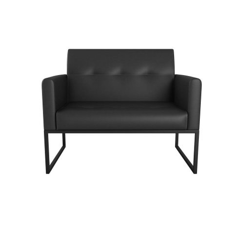 Poltrona Sofá Decorativa Cadeira 2 Lugares Alexia Sintetico Matrix