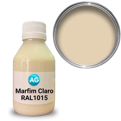 Cor Sólida Marfim Claro Ag - Ral1015