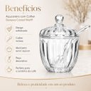 Ver imagem 4 de Acucareiro com Colher Geneva 8cm x 11cm Cristal Wolff
