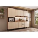 Ver imagem 3 de Cozinha Modulada Carraro 5 Peças Alpha C5P131 Freijo/Off White