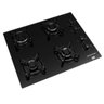 Cooktop Brastemp 4 Bocas Acendimento Automático Preto Bivolt - 1