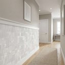 Ver imagem 6 de Painel Arquitetônico Flexivel 3D Adesivo Efeito Mater Segno Branco 3M