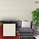 Ver imagem 4 de Papel de Parede Estampa Textura Tecido Bege Claro Lavável Autocolante