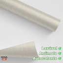 Ver imagem 3 de Papel de Parede Estampa Textura Tecido Bege Claro Lavável Autocolante