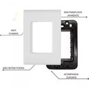 Ver imagem 2 de Placa 4x2 + 1 Interruptor Simples e 2 Tomadas 2p+t 20a-250v Branco Branco - 250v