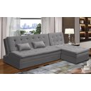 Ver imagem 1 de Sofá Cama King 5 Lugares 2,70m Amélia Suede