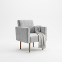 Ver imagem 2 de Poltronas Decorativa para Recepção Sofia Pé Palito