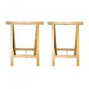 Ver imagem 5 de Pernas De Apoio Par De Cavalete P/ Apoio Decoração 80cm