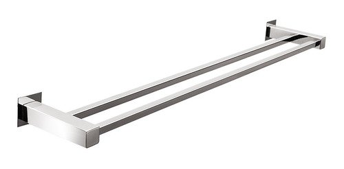 Toalheiro Duplo 50 Cm - Kromus Qd0411-50