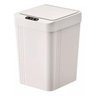 Lixeira Tampa Abertura Inteligente Plástico Capacidade de 13 Litros para Cozinha Banheiro Escritório - 1