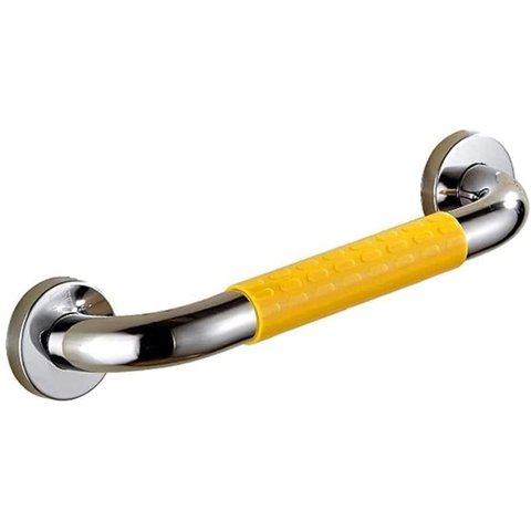 Barra Alça de Apoio 40 Cm Suporte Antiderrapante Box Banheiro Corrimao Escada Idoso Gestante Acessib