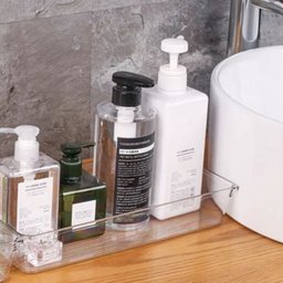Kit com 3 Organizadores de Gavetas Transparente 30x8 - Praticidade e Elegância - 2
