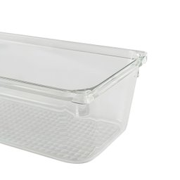 Kit com 3 Organizadores de Gavetas Transparente 30x8 - Praticidade e Elegância - 5