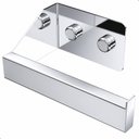 Ver imagem 4 de Porta Papel Higiênico Adesivo Colar na Parede Inox Df
