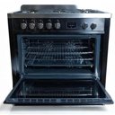 Ver imagem 2 de Fogão Cuisinart Arkton 5 Bocas com Forno Elétrico 90cm Inox 220v 4092740104