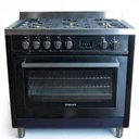 Ver imagem 1 de Fogão Cuisinart Arkton 5 Bocas com Forno Elétrico 90cm Inox 220v 4092740104