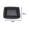 Cama Para Pet Pequeno Caminha Retangulares Pra Caes e gatos 50cm x 40cm Estampas - 4