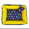 Cama Para Pet Pequeno Caminha Retangulares Pra Caes e gatos 50cm x 40cm Estampas - 2