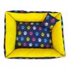 Cama Para Pet Pequeno Caminha Retangulares Pra Caes e gatos 50cm x 40cm Estampas - 5