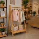 Ver imagem 3 de Arara Infantil Simples e Decorativa de Madeira