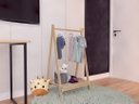 Ver imagem 7 de Arara Infantil Simples e Decorativa de Madeira
