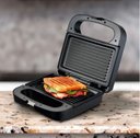 Ver imagem 2 de Sanduicheira e Grill 750w Antiaderente Inox Sg001 127v – Hq