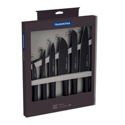 Faqueiro Premium 3Peças+6Facas Nygma Texturizadas Tramontina - 4 Faqueiro Premium 3Peças+6Facas Nygma Texturizadas Tramontina - 4