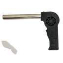 Ver imagem 2 de Acendedor Soprador Forja Grill de Churrasqueira Carvão e Lareira Manual