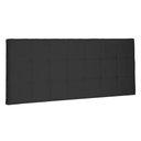 Ver imagem 1 de Cabeceira Painel Casal 1,40m Verona Suede Preto