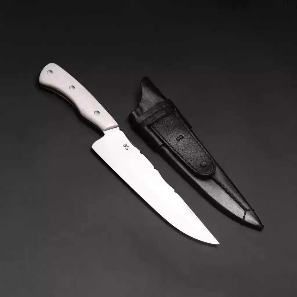 Faca Blacksmith 8” Cabo de Osso 5mm