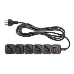 Protetor Eletrônico Filtro De Linha Intelbras Epe 205 + Com 5 Tomadas Bivolt Automático - 1