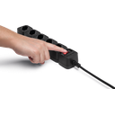 Ver imagem 7 de Protetor Eletrônico Filtro De Linha Intelbras Epe 205 + Com 5 Tomadas Bivolt Automático