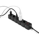 Ver imagem 5 de Protetor Eletrônico Filtro De Linha Intelbras Epe 205 + Com 5 Tomadas Bivolt Automático