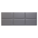 Ver imagem 3 de Cabeceira Queen Corino 162x60 Cama Box Modulada Retangular Cinza