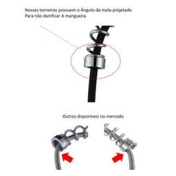 Torneira Cozinha Gourmet Monocomando Duplo Jato Mesa ME02 - 9