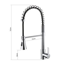 Torneira Cozinha Gourmet Monocomando Duplo Jato Mesa ME02 - 7