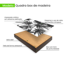 Ver imagem 4 de Quadro Decorativo Coqueiros Preto e Branco 60x40cm MDF