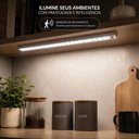 Ver imagem 4 de Luminária LED com Sensor de Presença Luminaria Inducao 21 Leds Inteligente 30cm Recarregável USB