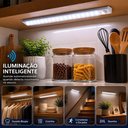 Ver imagem 6 de Luminária LED com Sensor de Presença Luminaria Inducao 21 Leds Inteligente 30cm Recarregável USB