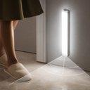 Ver mais imagens de Luminária LED com Sensor de Presença Luminaria Inducao 21 Leds Inteligente 30cm Recarregável USB