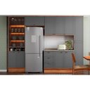 Ver imagem 2 de Armário Aéreo Cozinha Modulado Bella 2601 com 3 Portas 120cm Nogal Cinza